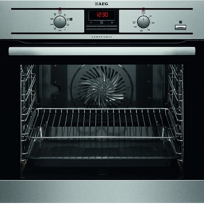 Мултифункционална фурна за вграждане 71л - AEG BE1300350X