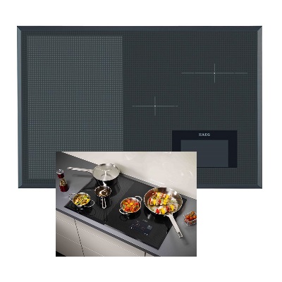 Плот индукционен 4 зони - AEG HKH81700FB