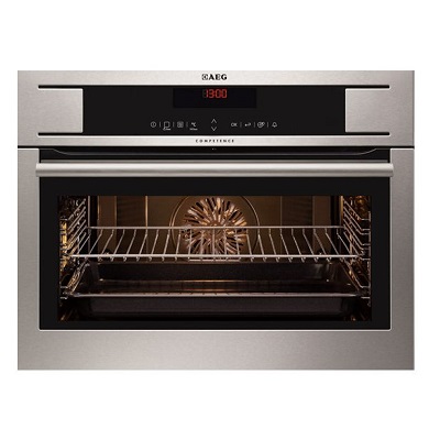 Мултифункционална фурна за вграждане 43л - AEG KE8404101M