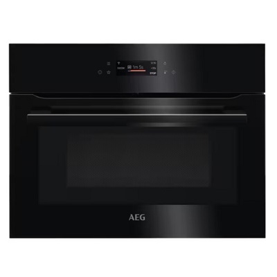 Мултифункционална фурна с интегрирани микровълни за вграждане 43л - AEG KMF768080B