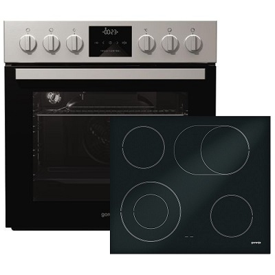 Фурна и плот за вграждане GORENJE-BC635E19XK-2 + ECD620SC