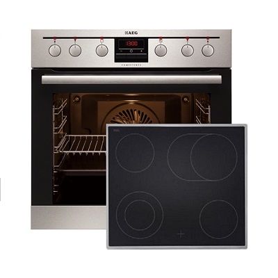 Фурна и плот за вграждане AEG - EE2003021M