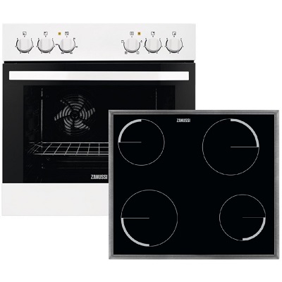 Фурна и плот за вграждане - ZANUSSI-ZOU20311WV + ZES6040XBA