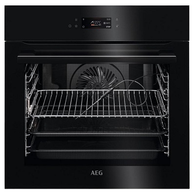 Мултифункционална фурна за вграждане 71л - AEG BPE748380B
