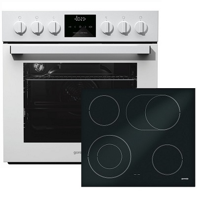 Фурна и плот за вграждане GORENJE-BC635KWOT + ECD620SCOT