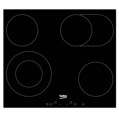 Стъклокерамичен плот 4 зони - BEKO HIC64403