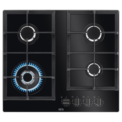 Газов плот 4 зони - AEG HKB64420NB
