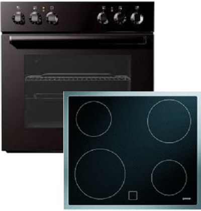 Фурна и плот за вграждане GORENJE-BC3101ABR + EHE54