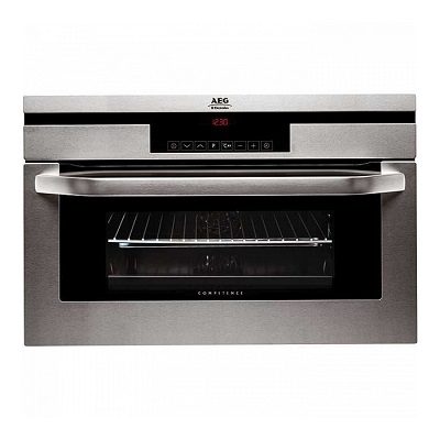 Мултифункционална фурна за вграждане с интегрирани микровълни 43л -AEG KB9800E-M