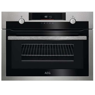 Мултифункционална фурна за вграждане с интегрирани микровълни 43л - AEG KME565060M