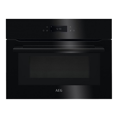 Мултифункционална фурна за вграждане с интегрирани микровълни 43л - AEG KMK768080B