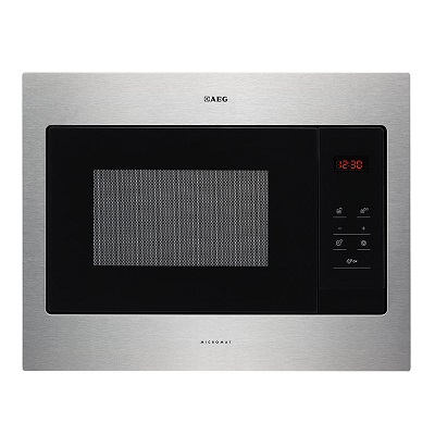 Микровълнова фурна за вграждане 25л - AEG MSC2544S-M