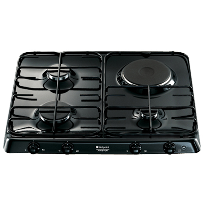 Плот газ/ток 4 зони - HOTPOINT PF631EBK
