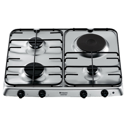Плот газ/ток 4 зони - HOTPOINT PF631EIX