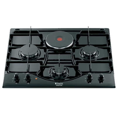 Плот газ/ток 4 зони - HOTPOINT PH631MSBK