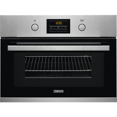 Мултифункционална фурна за вграждане с интегрирани микровълни 43л - ZANUSSI ZKC47902XU