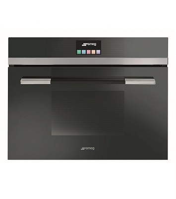 Мултифункционална фурна за вграждане с интегрирани микровълни 50л - SMEG SF4140MCN