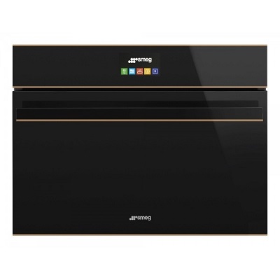 Мултифункционална фурна за вграждане с интегрирани микровълни 50л - SMEG SF4604MCNR