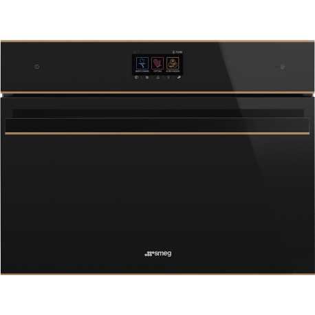 Мултифункционална фурна за вграждане с интегрирани микровълни 50л - SMEG SF4604WMCNR