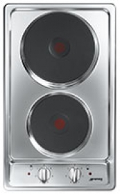 Плот електрически 2 зони - SMEG S232XC