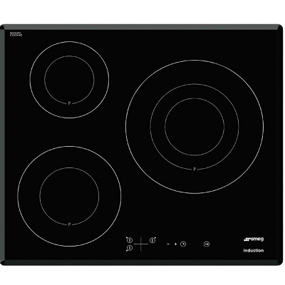 Плот индукционен 3 зони - SMEG SI3633B