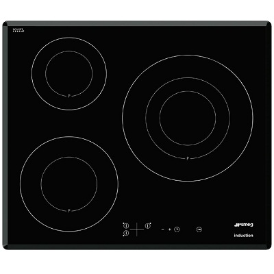Плот индукционен 3 зони - SMEG SI3633B4