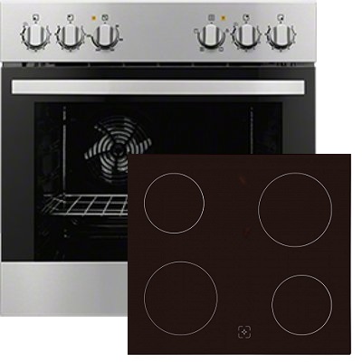 Фурна и плот за вграждане ZANUSSI-ZOU20301XV + EHE155